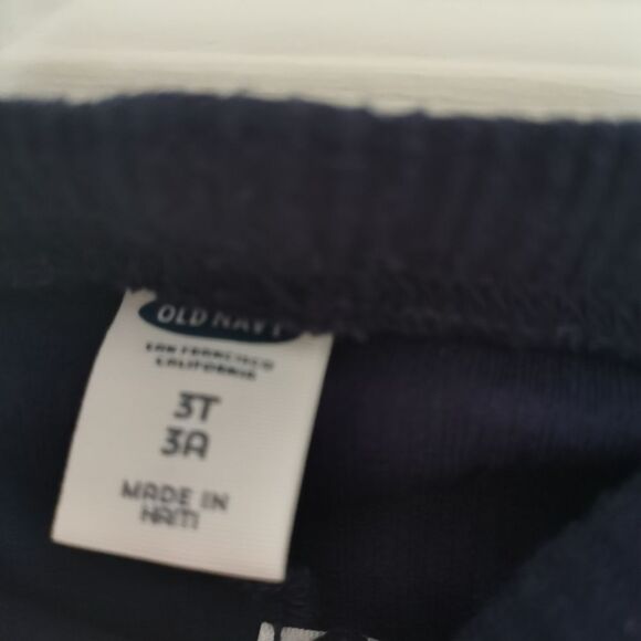 3/$15 Old Navy Navy Blue Leggings size 3T - Picture 3 of 4